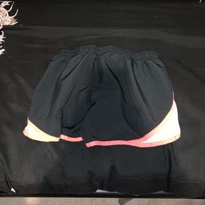 under armor shorts :)